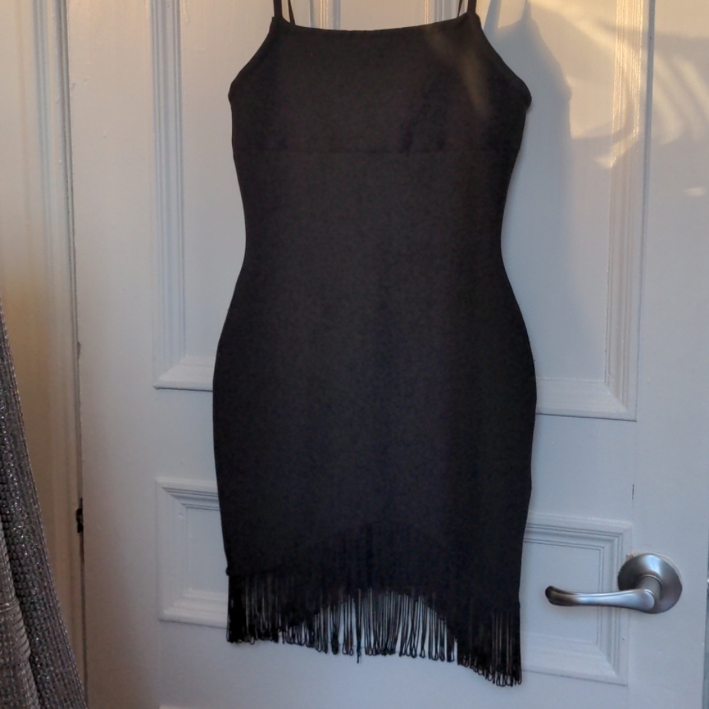 Stunning black cocktail dress